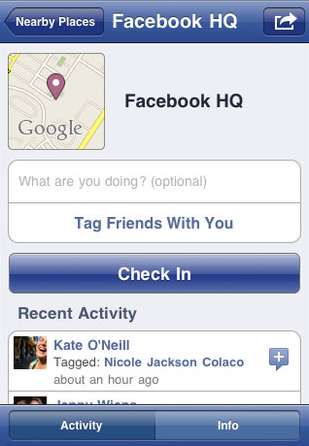 Facebook iPhone App 3.1.3