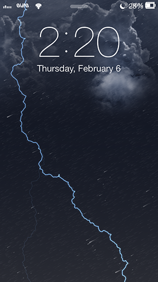 Weather Themed Animated wallpapers