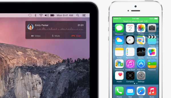 iOS 8 - make and receive calls on iPad and Mac