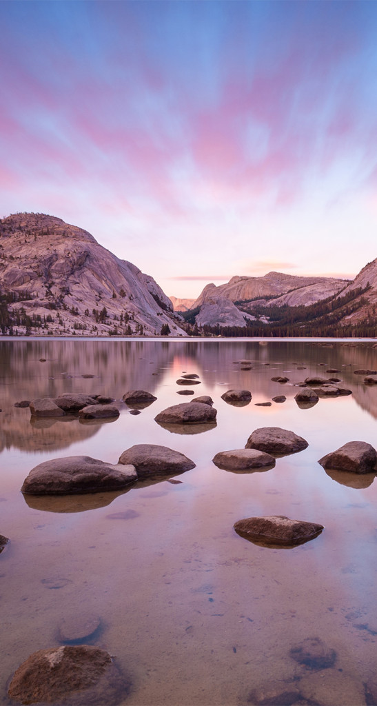 Yosemite National Park beautiful autumn mountains lake stones trees  750x1334 iPhone 8766S wallpaper background picture image