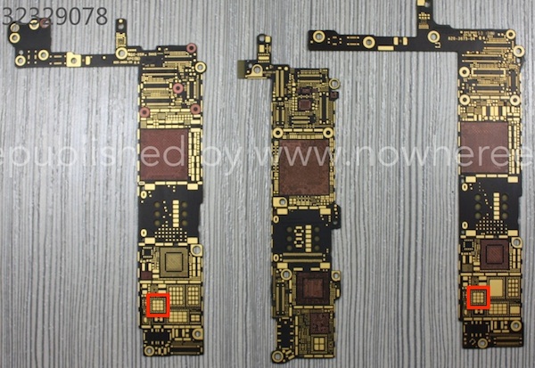 iPhone 6 logic board NFC support