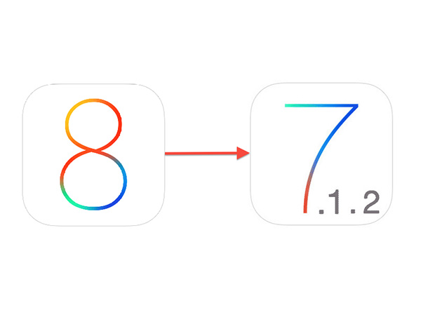 Downgrade iOS 8 to iOS 7.1.2