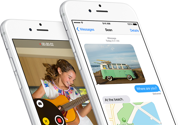 iOS 8 Messages app