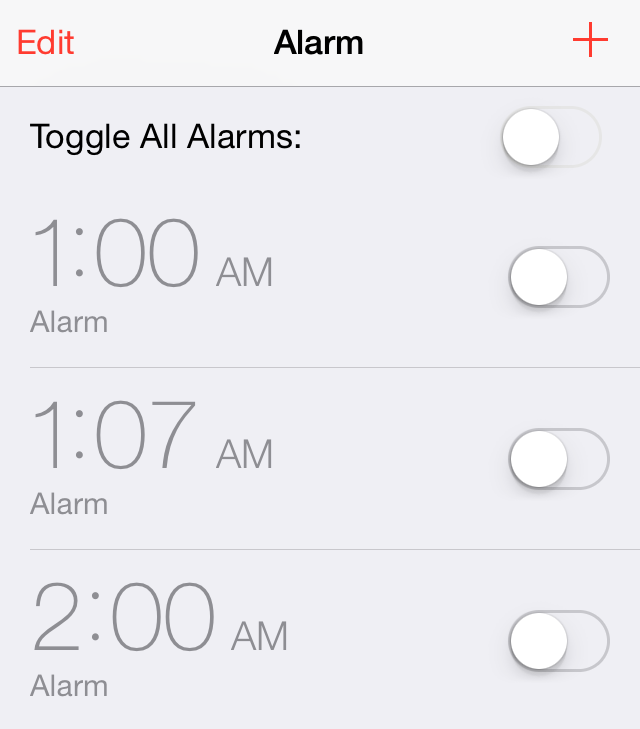 How to disable all alarms at once on your iPhone [Jailbreak Tweak]