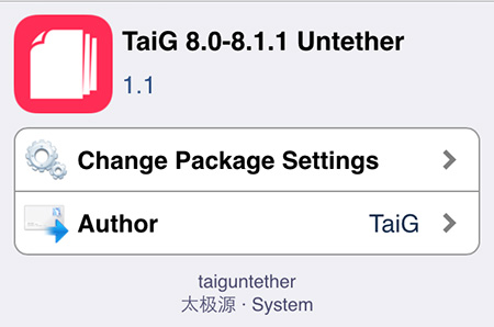 TaiG iOS 8.1.1 Untether