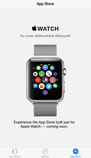 Apple Watch App - App Store