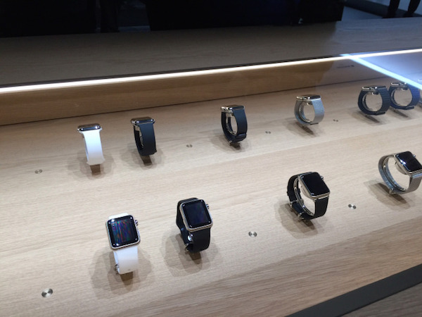 Apple Watch sales table