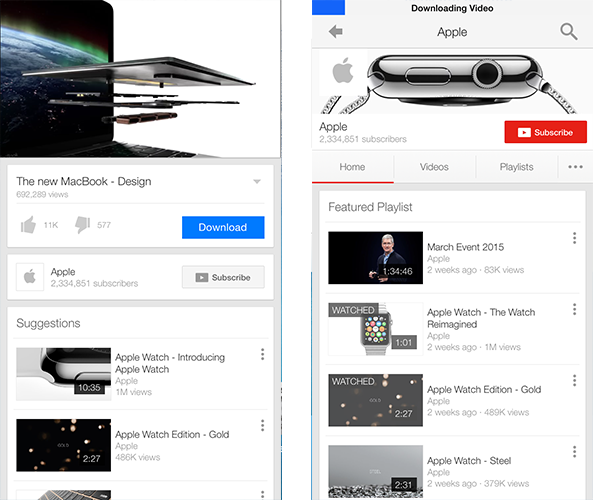 Cercube brings a bunch of new features to the official YouTube app for