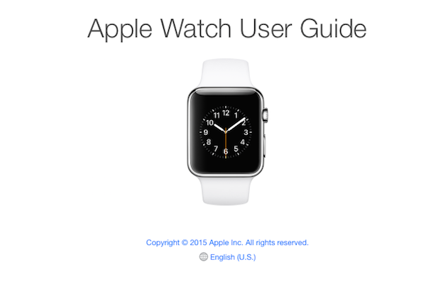 Apple Watch user Guide
