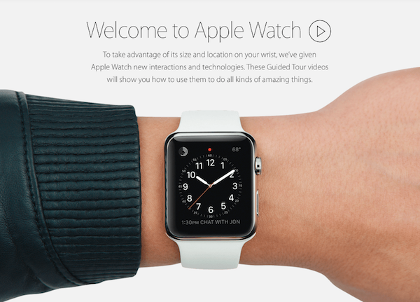 Apple Watch guided tours