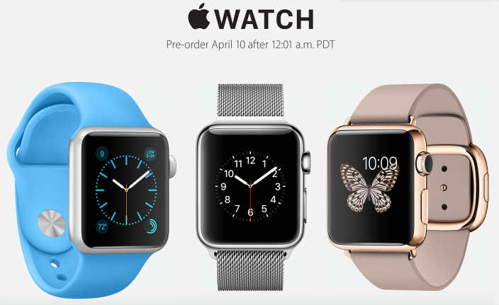 image Apple Watch preorder time