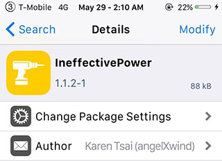 IneffectivePower tweak featured
