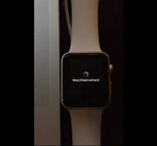 Apple Watch hack - native apps