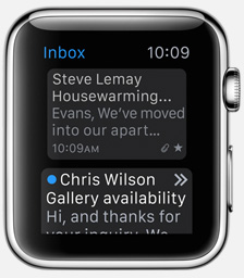 Apple Watch - Mail