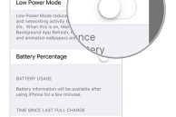 iOS 9 - Low Power mode