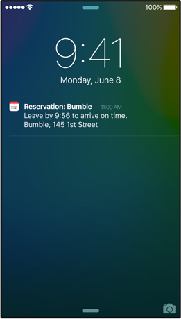 Proactive Assistant reminders in ioS 9