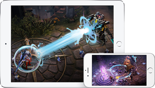 Vainglory on iOS