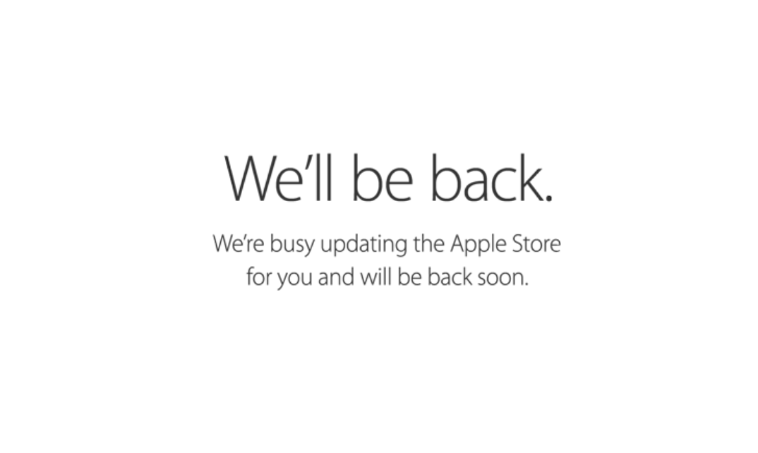 Apple Store goes down
