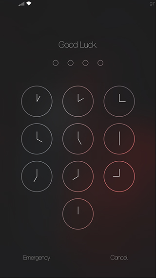 Perfect Jailbroken iPhone - Take 2 - Passcode screen