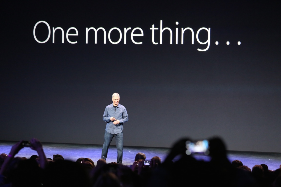 Tim Cook - One more thing