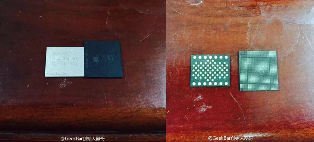 Leaked Apple A9 chip