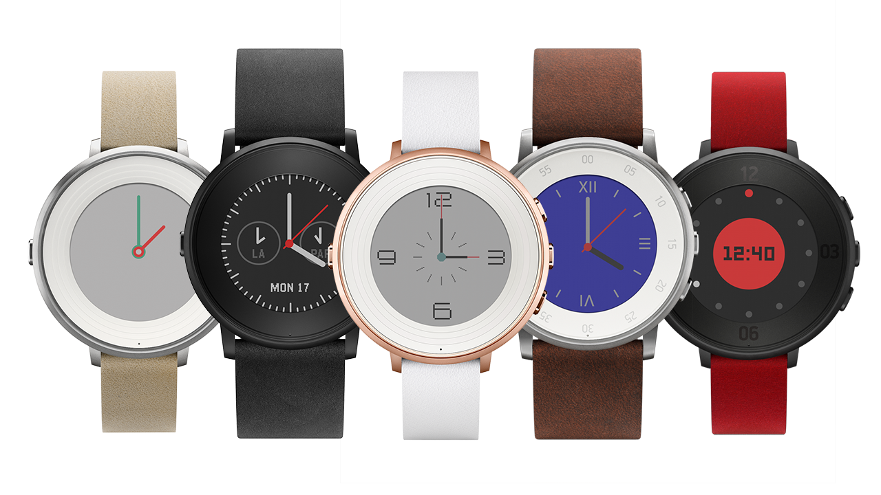 Pebble Time Round official