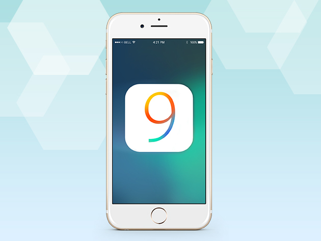 iOS 9 iPhone logo