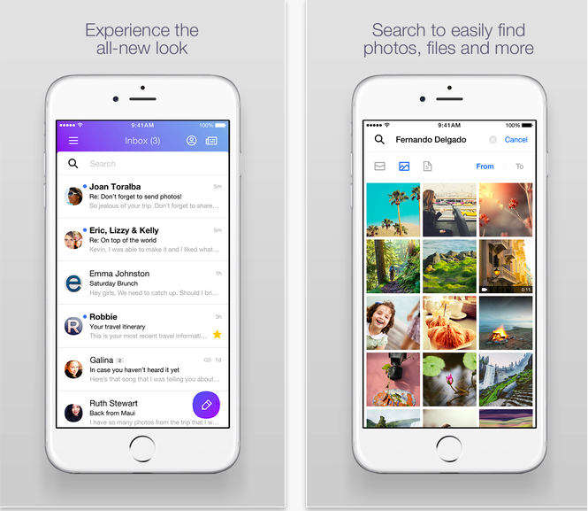 Yahoo Mail iOS app