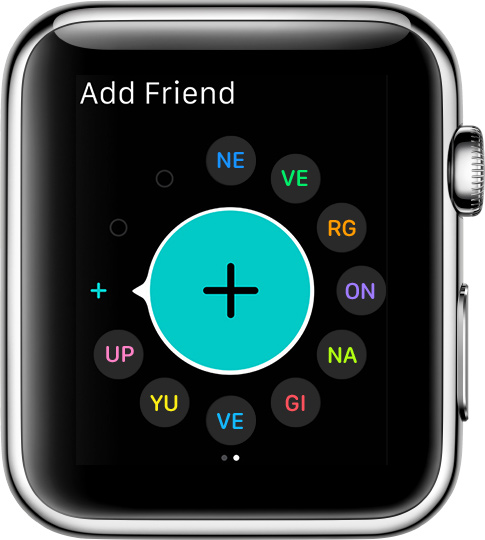 Apple Watch - Friends