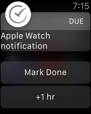 Apple Watch Notifications - round