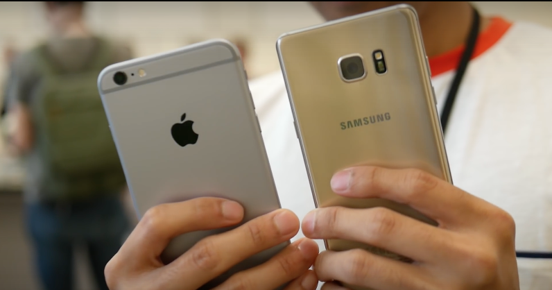Galaxy Note 7 vs. iPhone 6s Plus