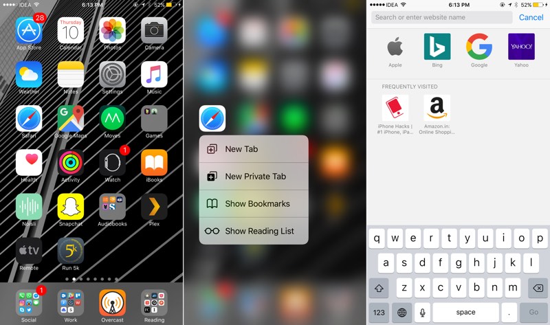 2 Ways To Quickly Open A New Tab In Safari On IPhone IPhone Hacks 