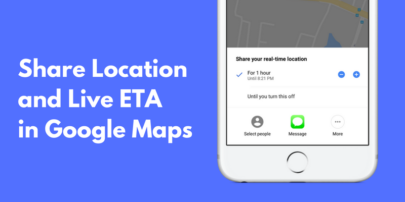 google maps location sharing featured
