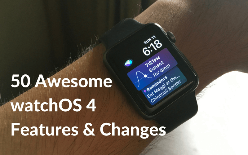 watchOS 4 Features and Changes Featured