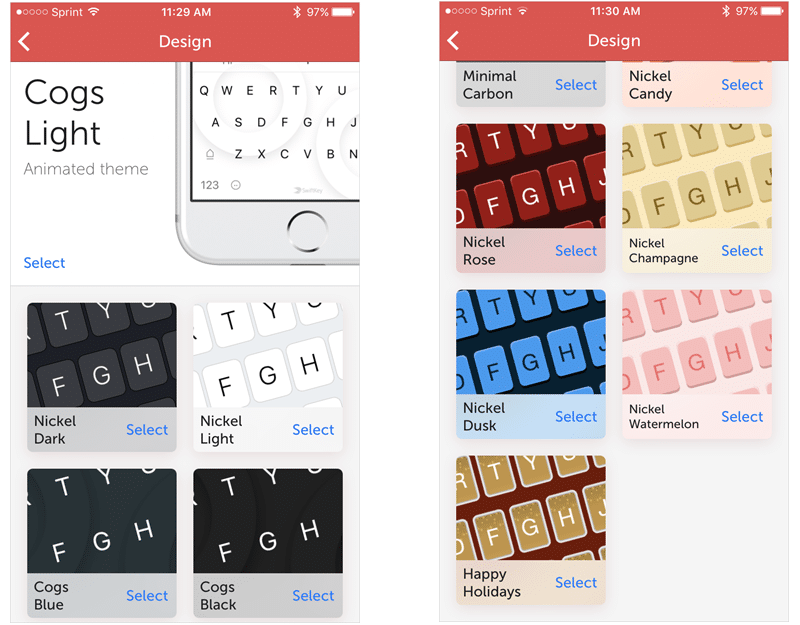 SwiftKey Keyboard Themes