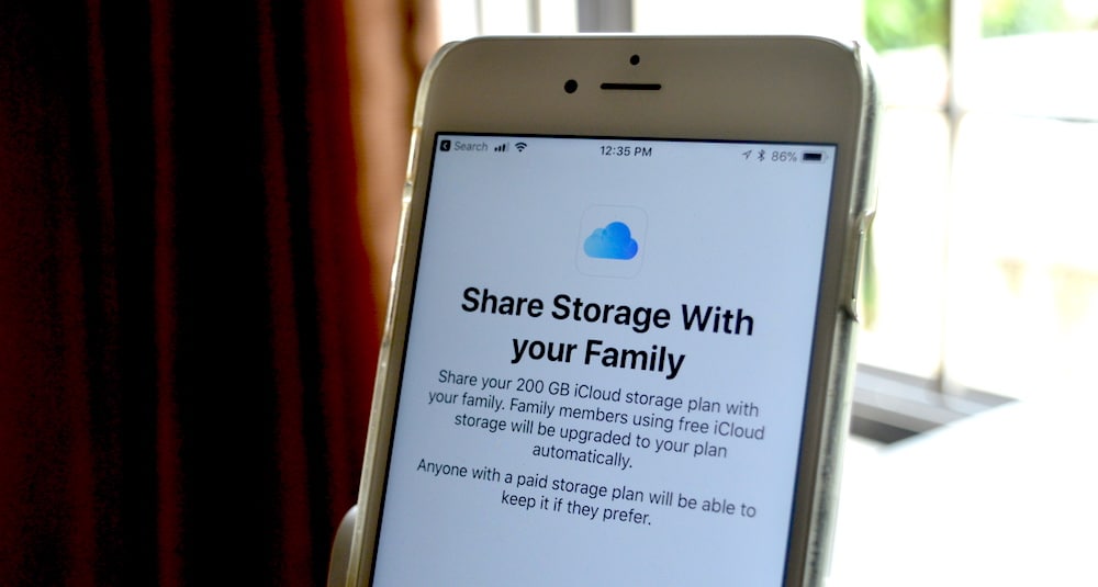 Share iCloud Storage with Family Featured