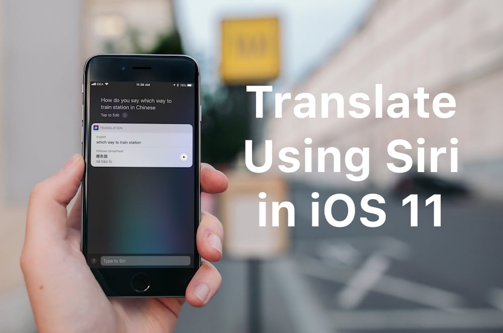 Translate Siri iOS 11 Featured