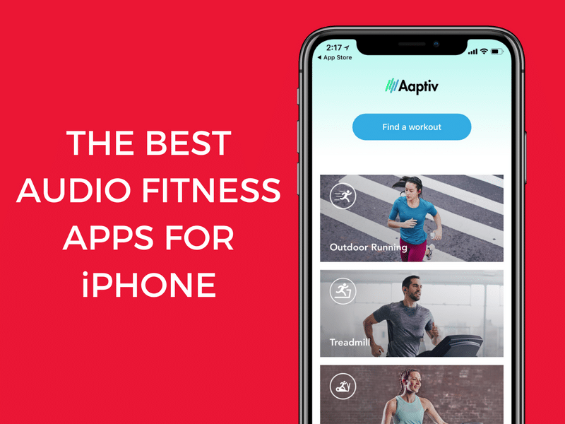 The Best Audio Fitness Apps for iPhone Featured