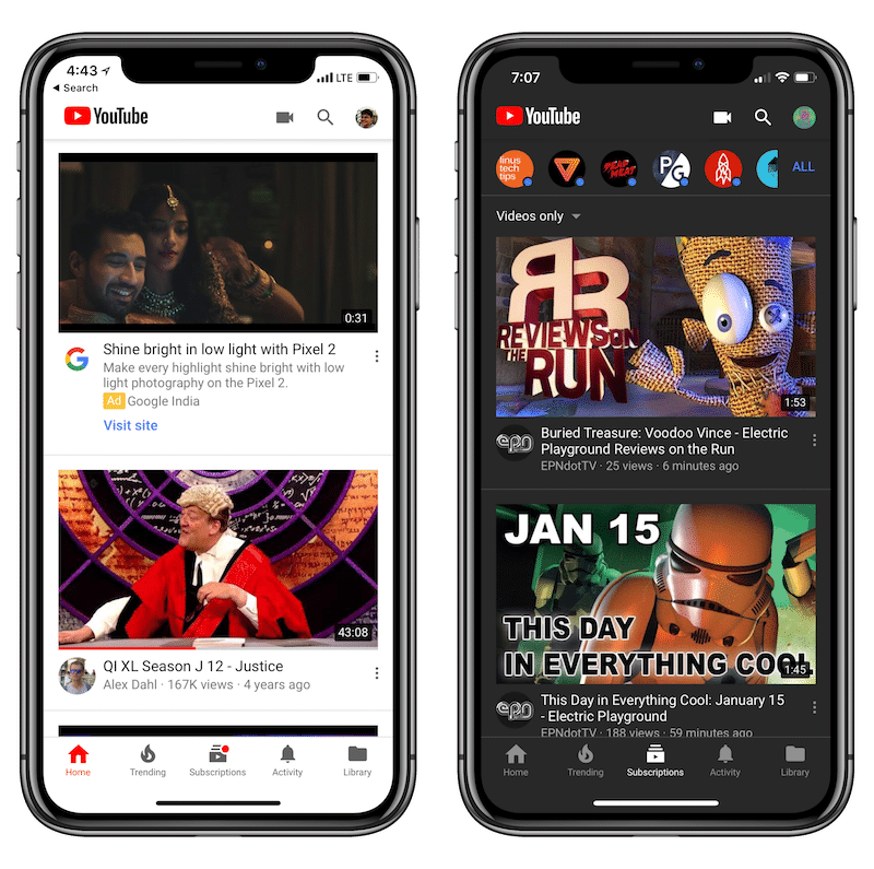 How To Enable Dark Theme In YouTube App For IPhone And IPad