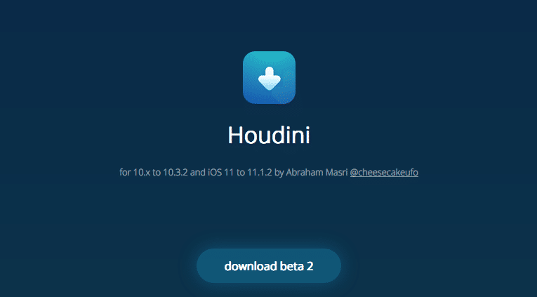 Houdini for iOS 11 - iOS 11.1.2