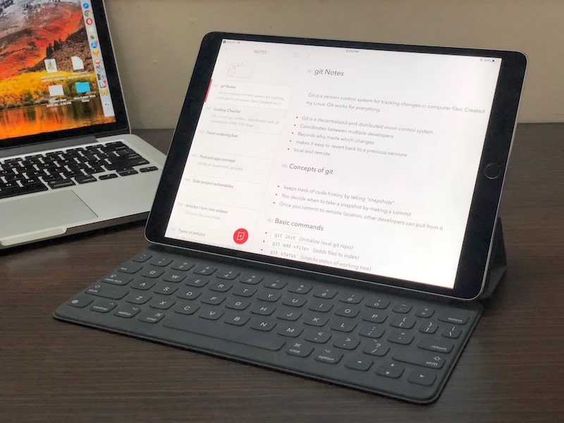 iPad Pro with Smart Keyboard
