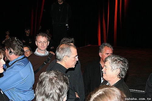 Steve Jobs & Alan Kay at iPhone Keynote in 2007
