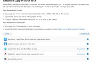 Apple Data Download Tool