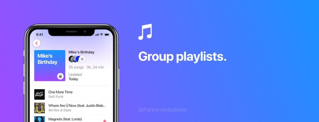 Apple Music - Group Playlists