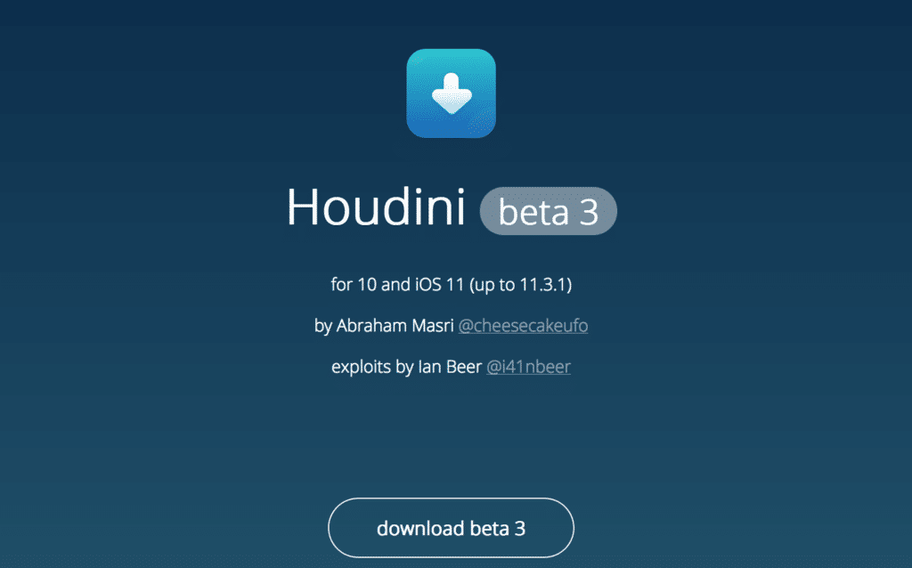 Houdini Semi-Jailbreak for iOS 11.3.1