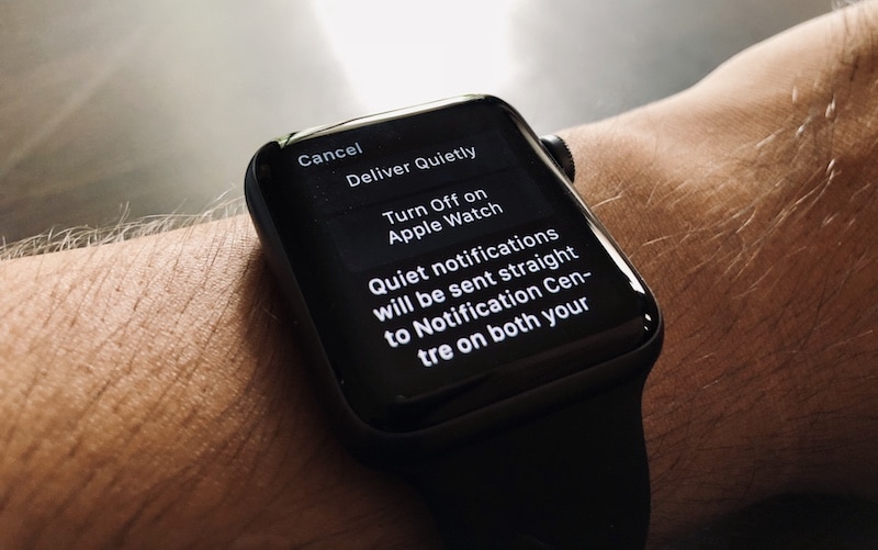 watchOS 5 Notifications Disable