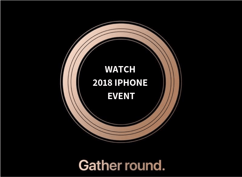 Watch Apple's 2018 iPhone Event Live