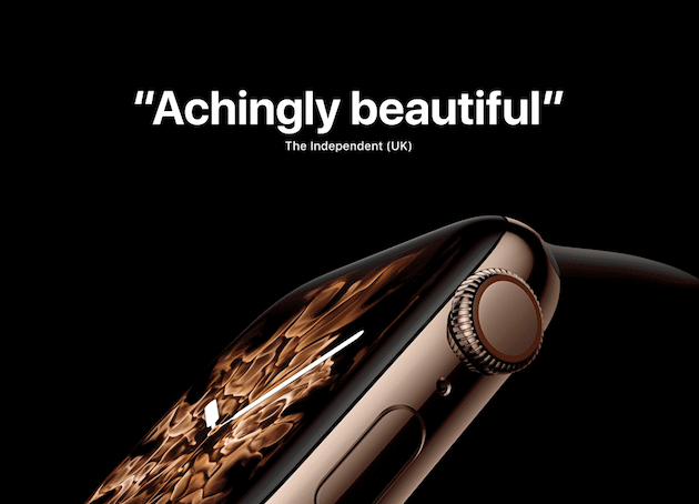Apple does its own review roundup for the Apple Watch Series 4