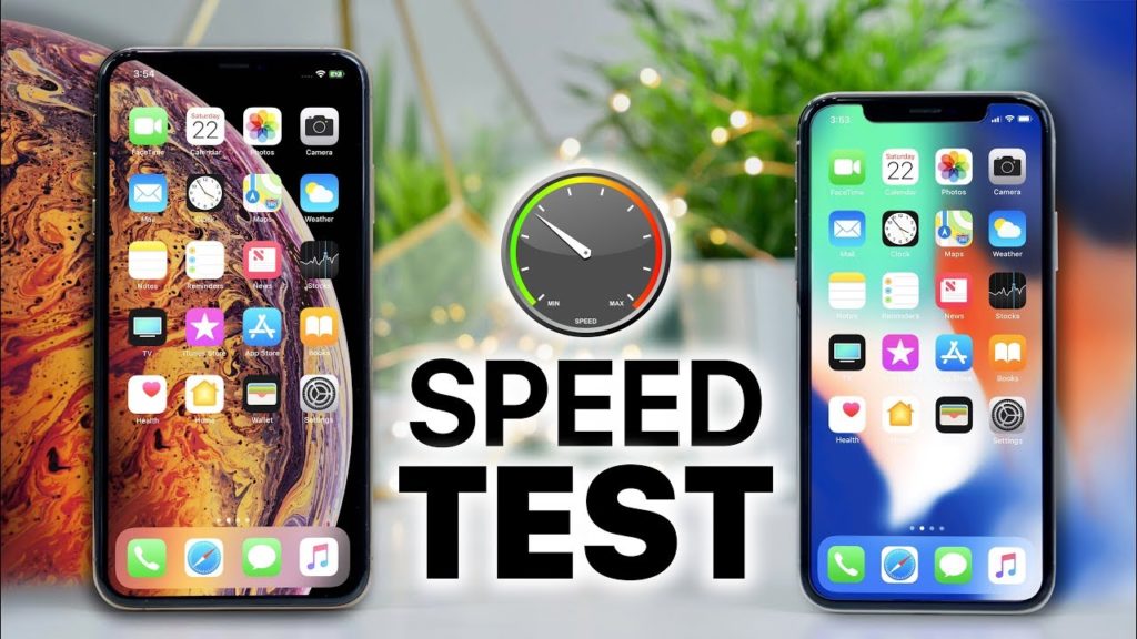 iPhone XS vs iPhone X Speed Test