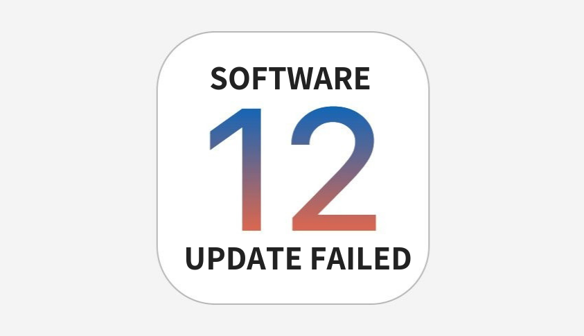 iOS 12 Software Update Failed